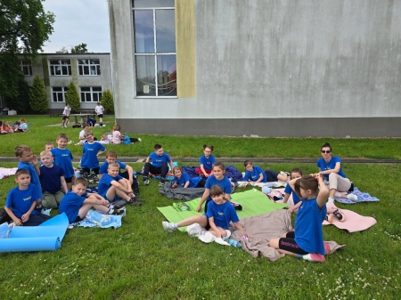 Dzień Sportu na Dzień Dziecka w kl. 0-III