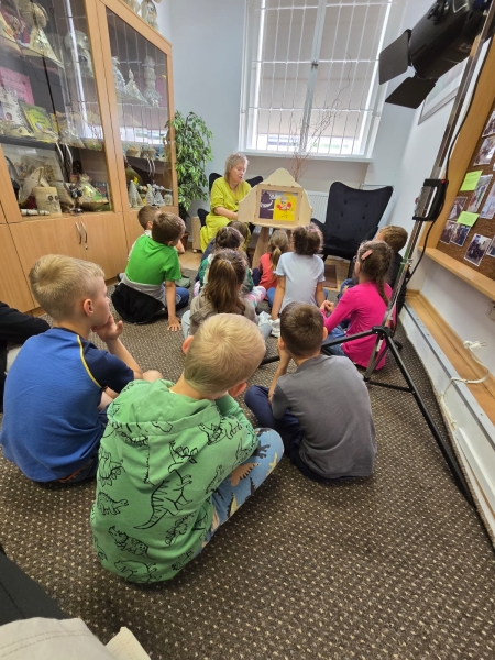 Zajęcia edukacyjne w Bibliotece Pedagogicznej kl. II a