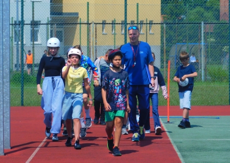 Szkolny egzamin na kartę rowerową