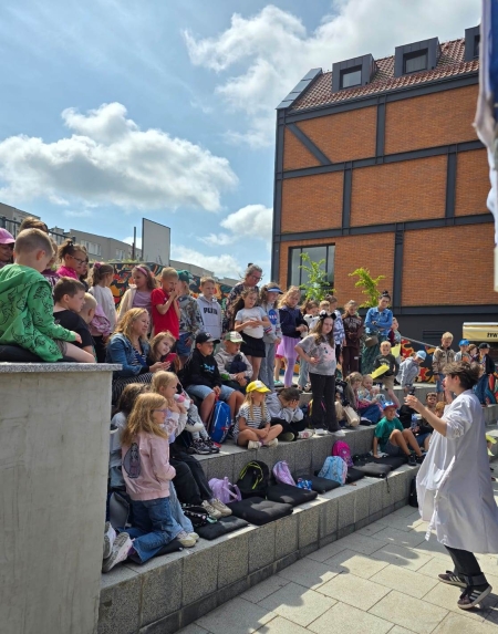 Dzień naukowy klasy II a i I a w Szkole Łacińskiej