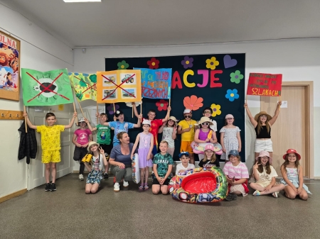 Bezpieczne Wakacje klasy II a