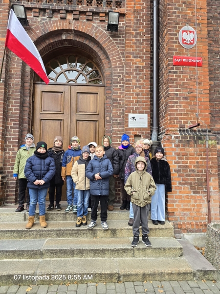 Klasa III a w Sądzie Rejonowym