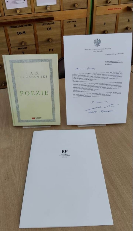 Podziękowanie od Prezydenta RP - Akcja Narodowe Czytanie