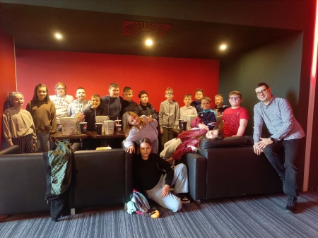 Klasa 4 a w tczewskim multikinie