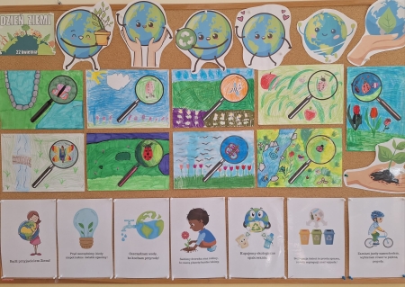 Dzień Ziemi w świetlicy szkolnej