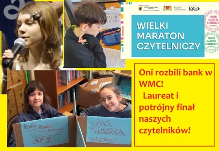 Ogromny sukces w Ogólnopolskim Wielkim Maratonie Czytelniczym! 