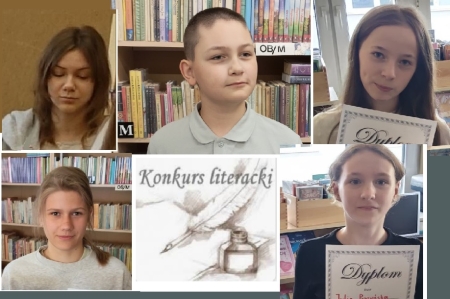 Laureaci bibliotecznego konkursu czytelniczo-literackiego