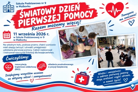 Światowy Dzień Pierwszej Pomocy w naszej szkole