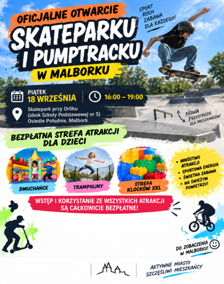 Otwarcie nowego skateparku i pumptracku